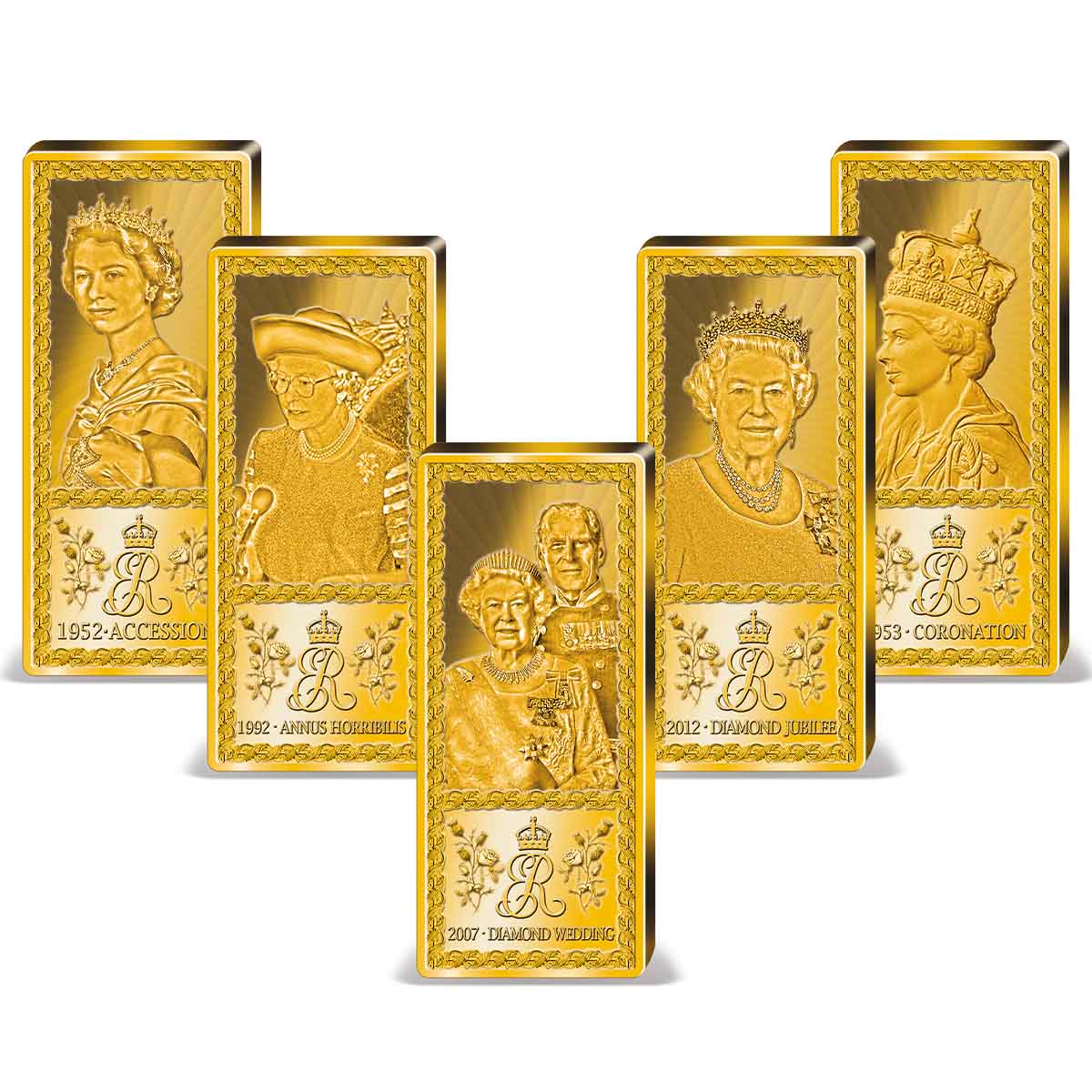 Queen Elizabeth II Ingot Set – American Mint