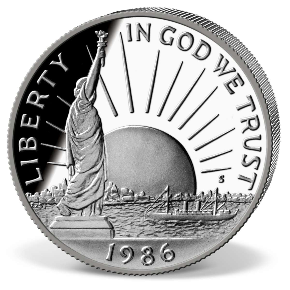 US Liberty Coin 1986年製 自由の女神 1986 Statue of Liberty Half Dollar – American Mint