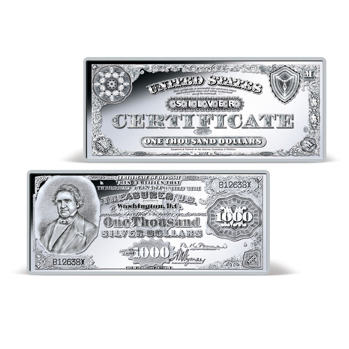 ★銀製品★世界の宝石 ★ミニチュアコレクション★シルバー925★約184g 1878-1880 Silver Certificates Ingot Set – American Mint