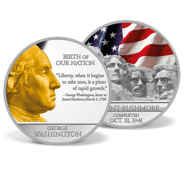 George Washington - Mount Rushmore Commemorative Coin US_8200900_1