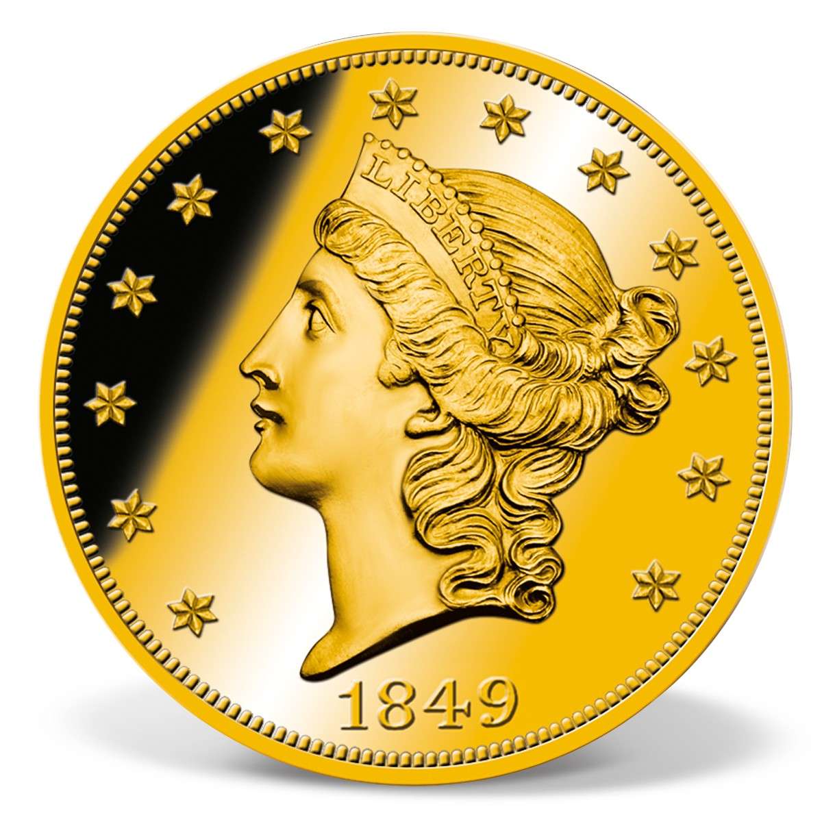 ⭐️ alviness⭐️ 1849 Liberty Head Double Eagle Replica Archival Edition