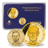 Abraham Lincoln Presidential Commemorative Coin Set US_1702018_1 Abraham Lincoln Presidential Commemorative Coin Set US_1702018_1