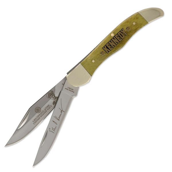 John F. Kennedy Trapper Knife US_5278861_1