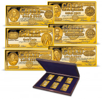 1882 Gold Certificate Ingot Set US_9171765_1 1882 Gold Certificate Ingot Set US_9171765_1