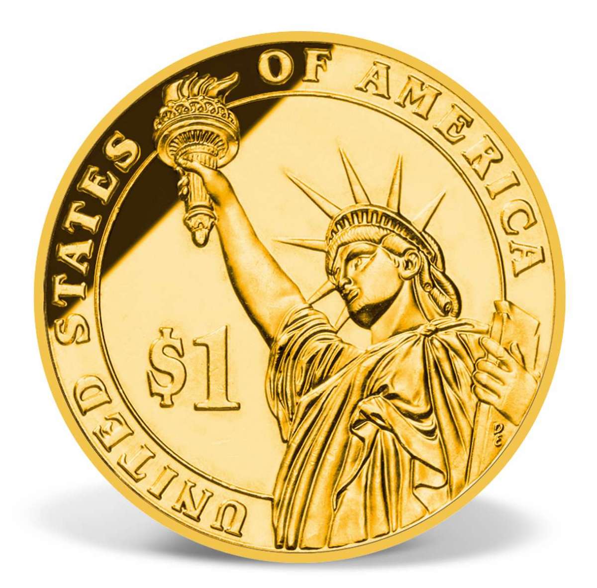 George Washington Presidential Coin Tribute Gold Layered Gold george-washington-presidential-coin-tribute-gold-layered-gold