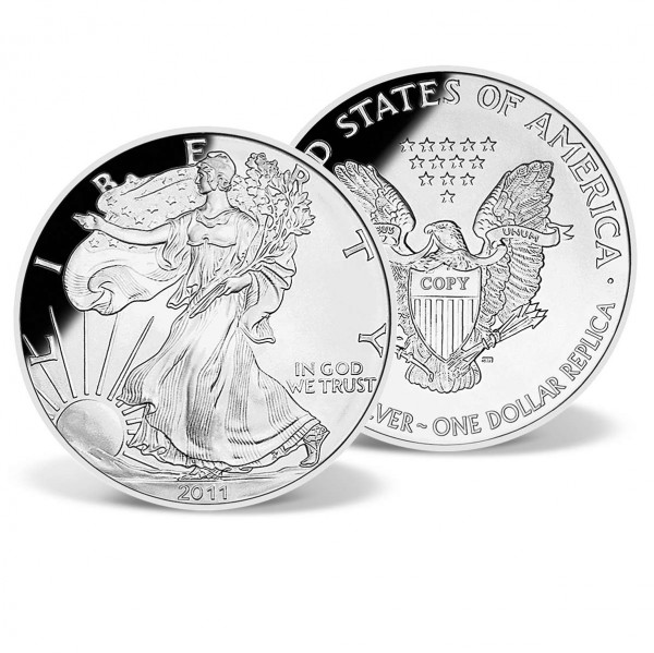 2011 Half-Pound Silver Eagle Replica Coin US_1734000_1