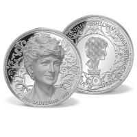 Lady Diana Solid Silver Commemorative Coin US_9442130_1 Lady Diana Solid Silver Commemorative Coin US_9442130_1