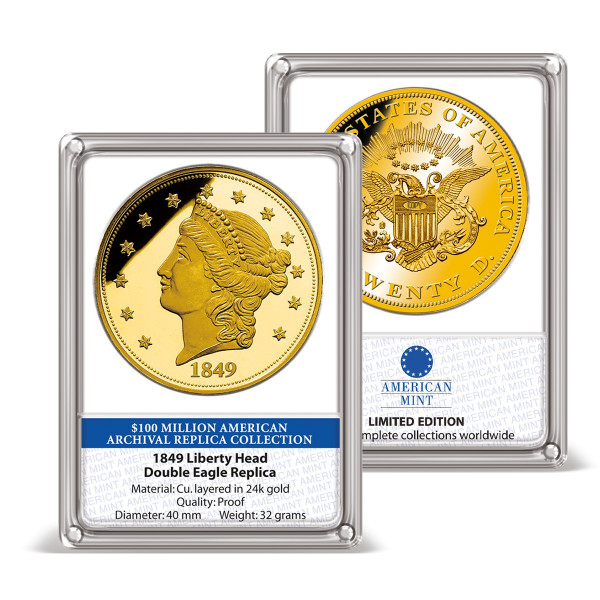 1849 Liberty Head Double Eagle Replica Archival Edition US_8201323_1