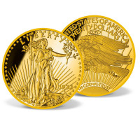 1933 Giant Gold Double Eagle Proof Replica US_8200880_1 1933 Giant Gold Double Eagle Proof Replica US_8200880_1
