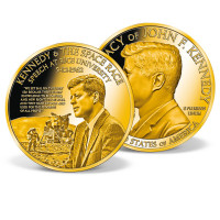 Kennedy and the Space Race Colossal Commemorative Coin US_2512753_1 Kennedy and the Space Race Colossal Commemorative Coin US_2512753_1