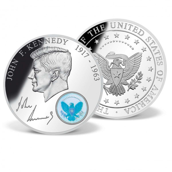 John F. Kennedy with Hologram Commemorative Coin US_1701610_1