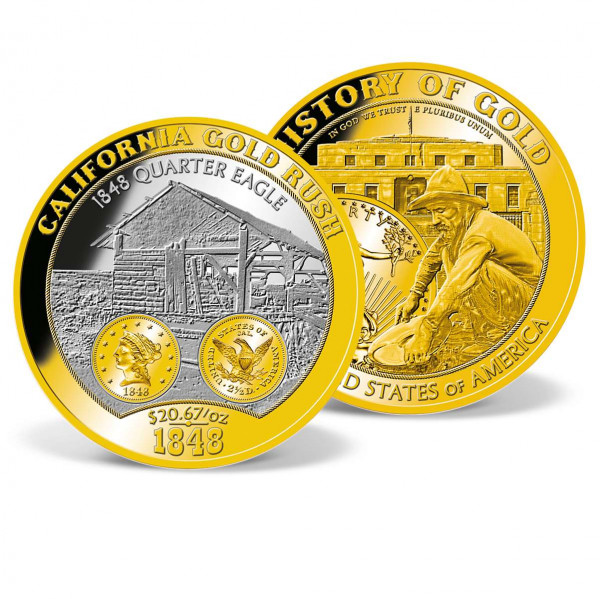 Colossal California Gold Rush Commemorative Coin US_9175771_1