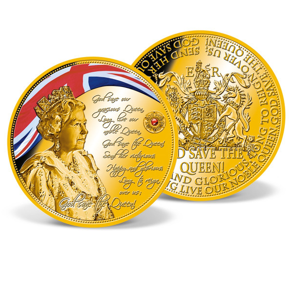 God Save the Queen Colossal Commemorative Coin US_9173191_1