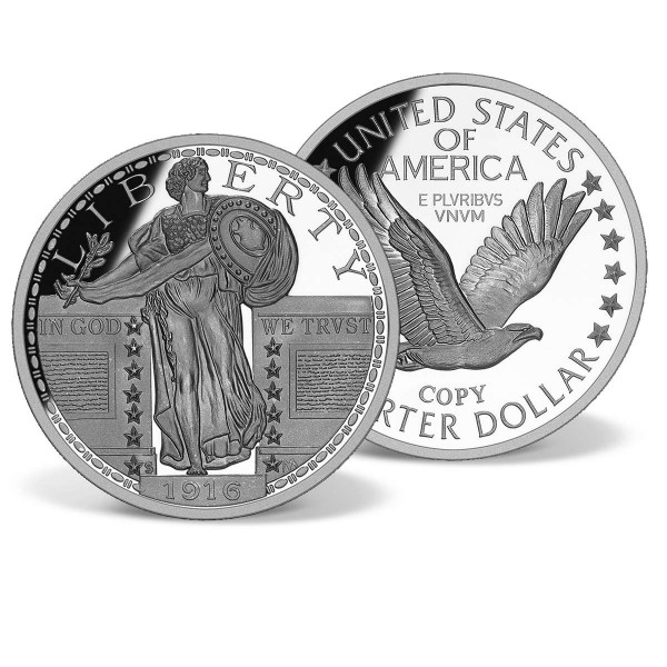 1916 Standing Liberty Quarter Dollar Replica US_8300212_1
