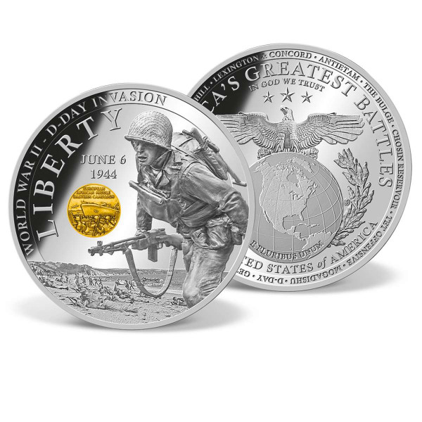 World War II - D-Day Invasion Commemorative Coin US_1701881_1