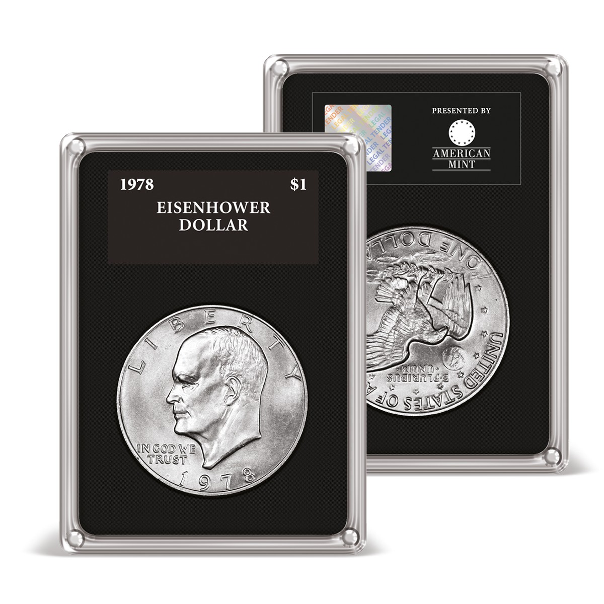 Archival edition "1978 Eisenhower Dollar" Presidential Dollars