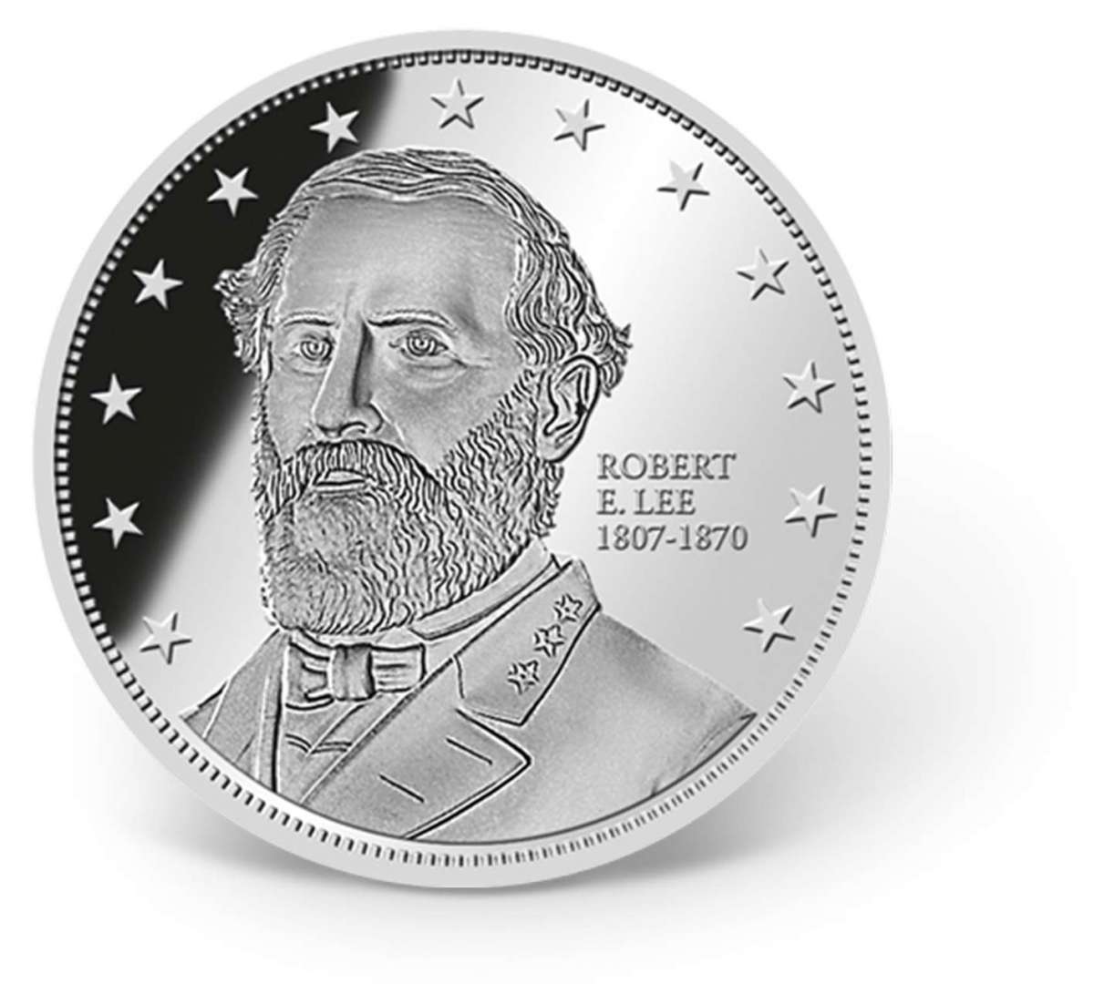 Robert E. Lee Precious Metal Coin Set GoldLayered Gold American Mint