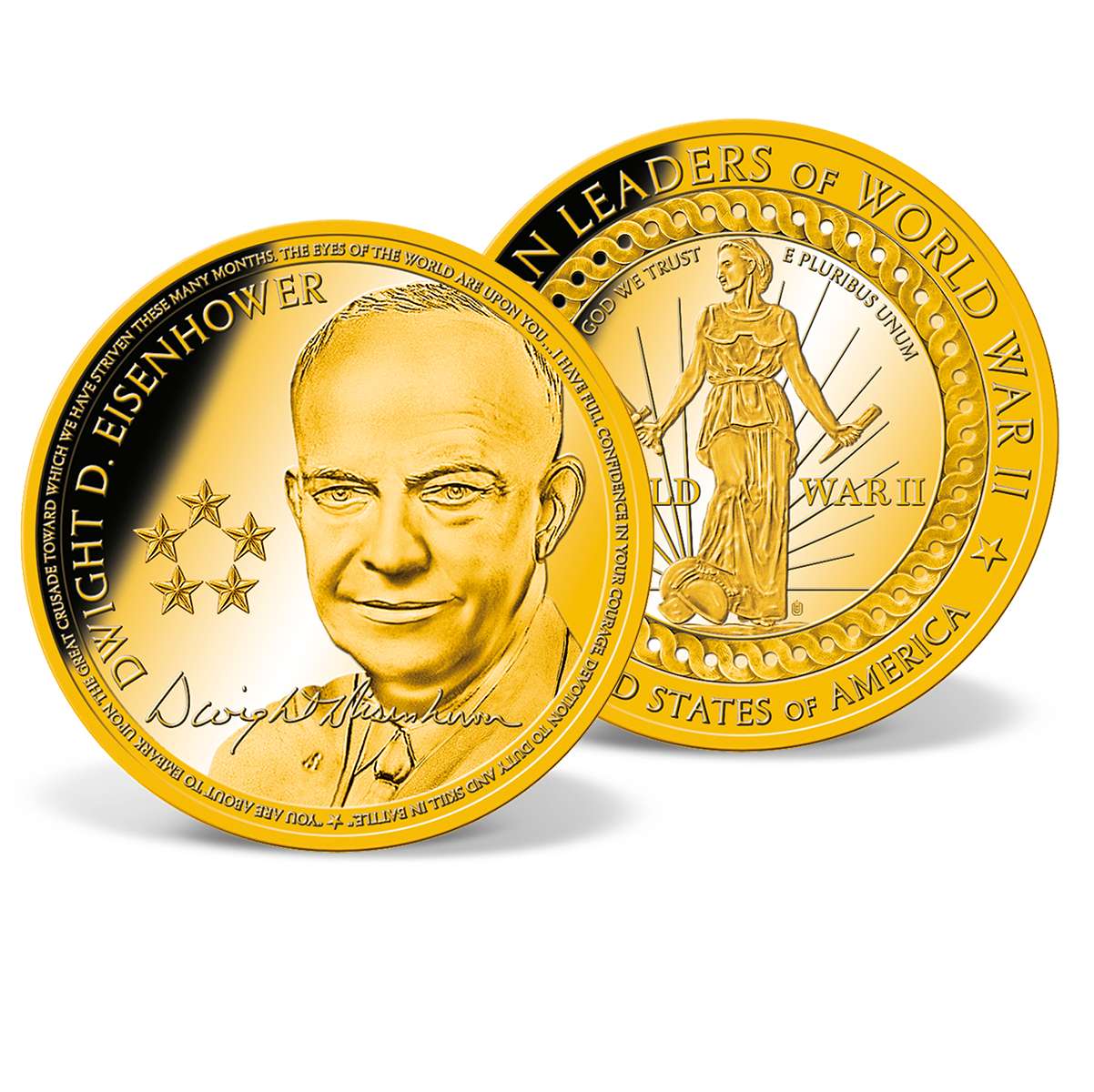 Dwight D. Eisenhower Commemorative Coins | American Mint