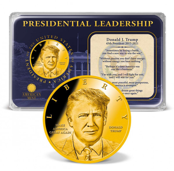 Donald Trump Presidential Leadership Coin Tribute US_9173058_1