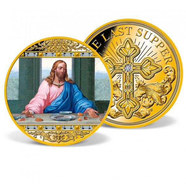 Jesus at the Last Supper Colossal Commemorative Coin US_9531351_1