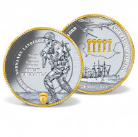 D-Day Normandy Landings Commemorative Coin US_8202551_1 D-Day Normandy Landings Commemorative Coin US_8202551_1
