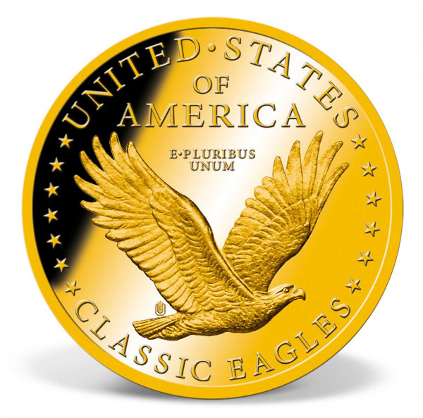 Liberty Double Eagle Gold Commemorative Coin American Mint