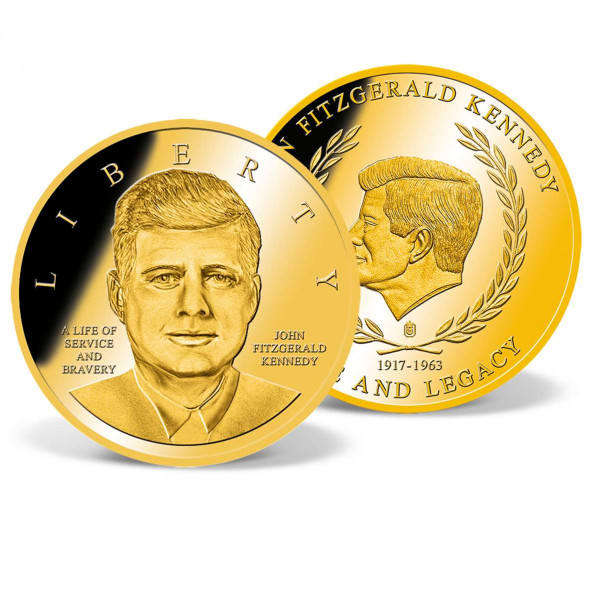 John F. Kennedy Anniversary Commemorative Coin US_2341361_1