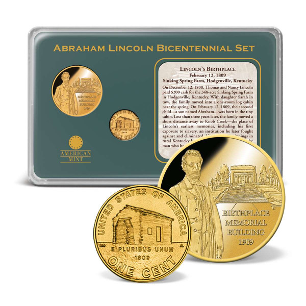 Lincoln Birthplace Memorial Coin Set US_9170973_1