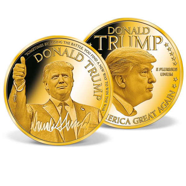 Donald Trump - Make America Great Again Commemorative Gold Coin US_9442191_1
