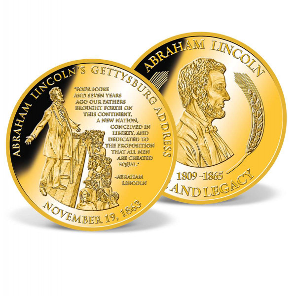 Lincoln´s Gettysburg Address Commemorative Coin US_9170953_1