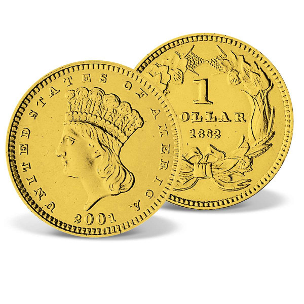Indian Head Dollar Gold Replica US_2629003_1