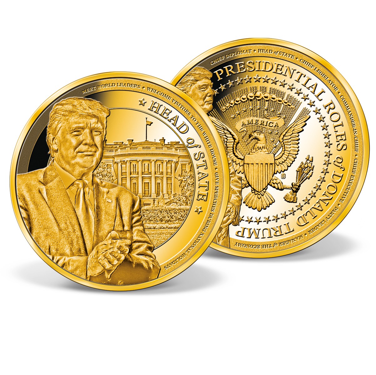 Donald Trump Head of State Commemorative Coin