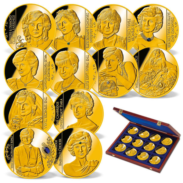 Lady Diana - Her Life in Jewels Coin Set US_1950638_1