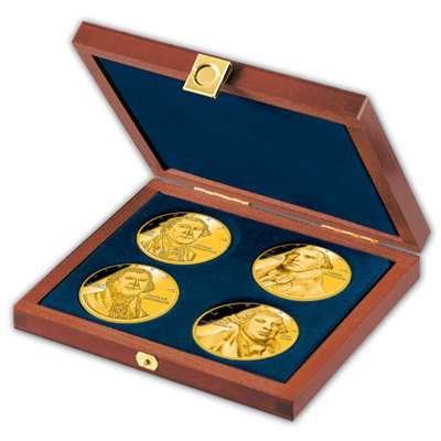 U.S. Constitution Anniversary Coin Set | Gold-Layered | Gold