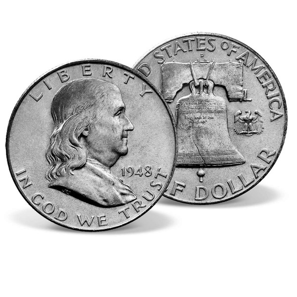 1948 Franklin Silver Half Dollar US_2716959_1