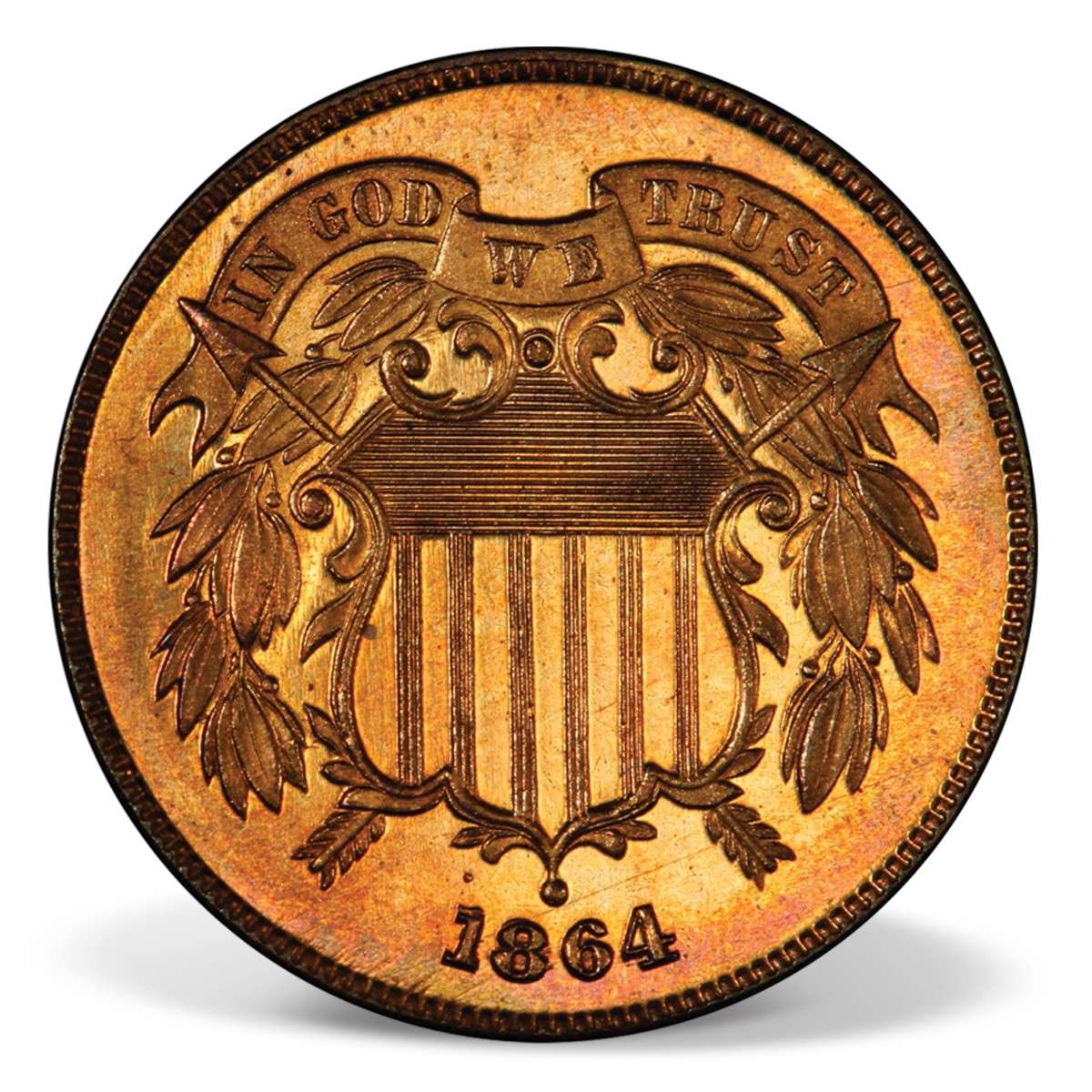 日本に 1864-1873 Coins Tender Legal | Antiques | Piece Two-Cent タレントカード