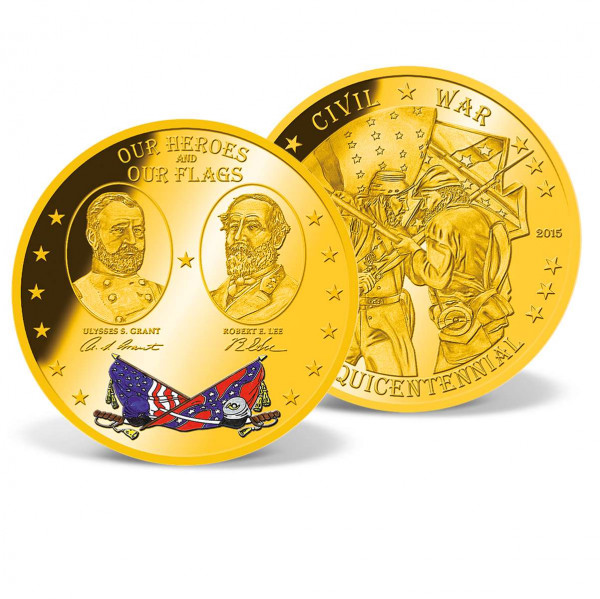 Heroes and Flags of the Civil War Commemorative Coin US_9172156_1