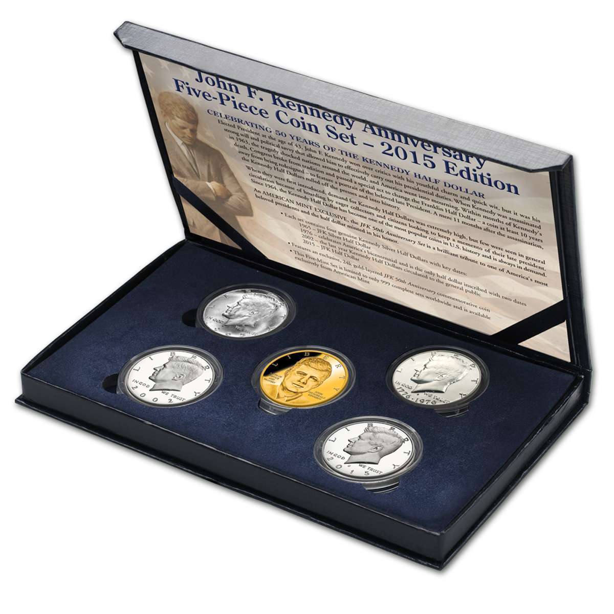 50枚限定！ジョン・F・ケネディ John F Kennedy 1/50 John F. Kennedy's 50th Anniversary Commemorative Coin