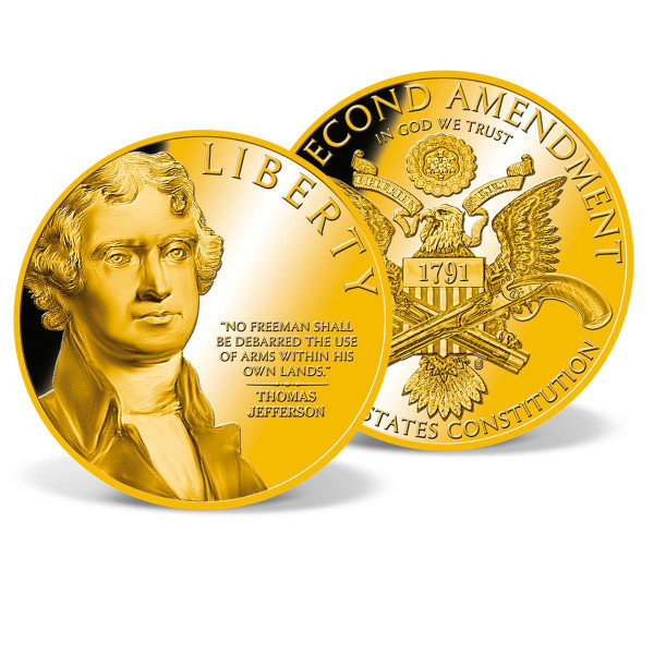 Thomas Jefferson Second Amendment Commemorative Coin US_9045101_1