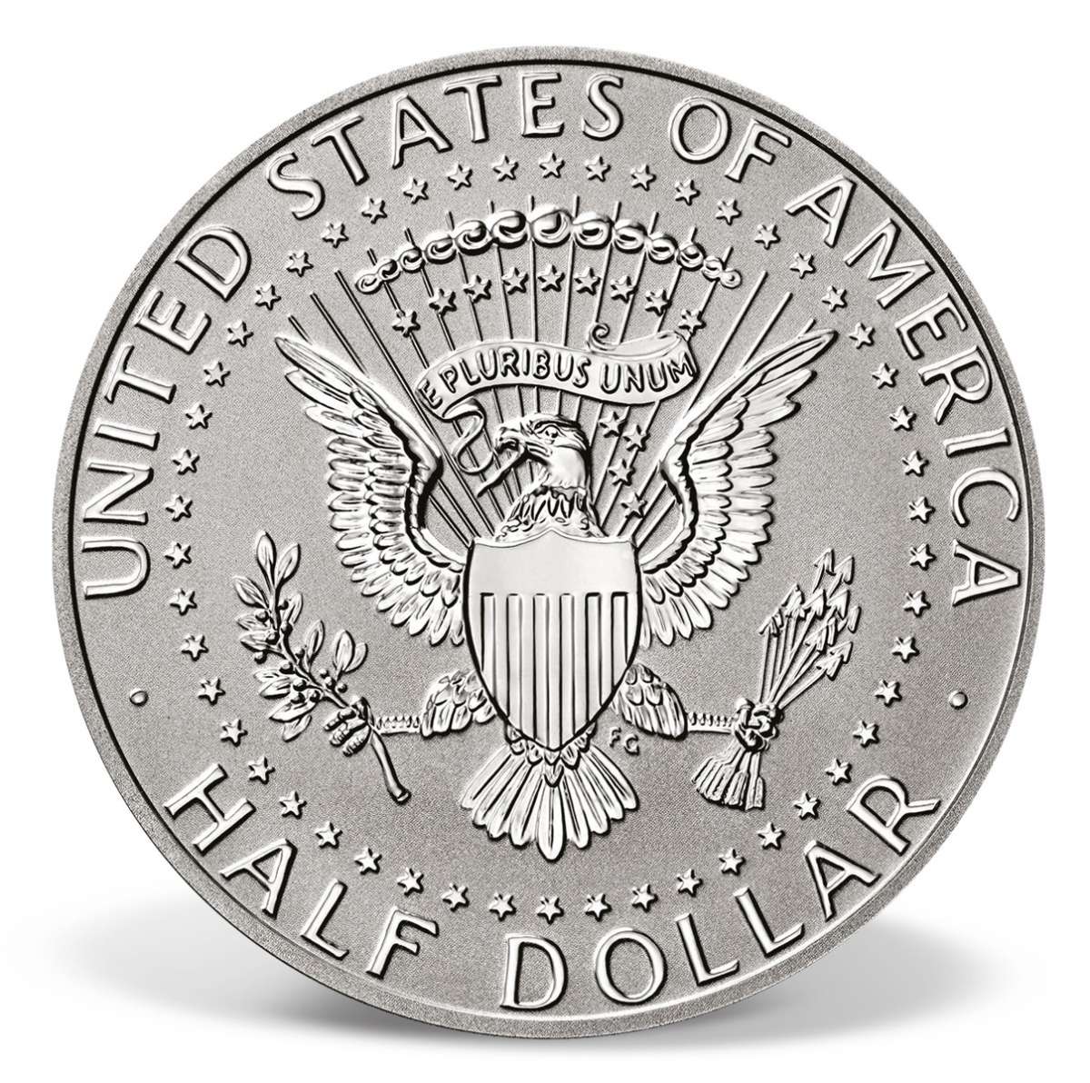 50th Anniversary Kennedy Half Dollar Silver Coin Collection Solid