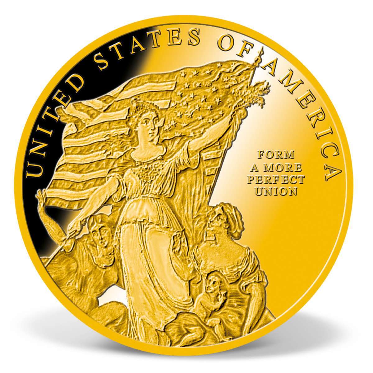 U.S. Constitution 225th Anniversary Coin Set GoldLayered Gold