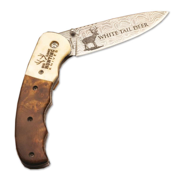 WhiteTailed Deer Pocket Knife Wildlife Pocket Knives Knives