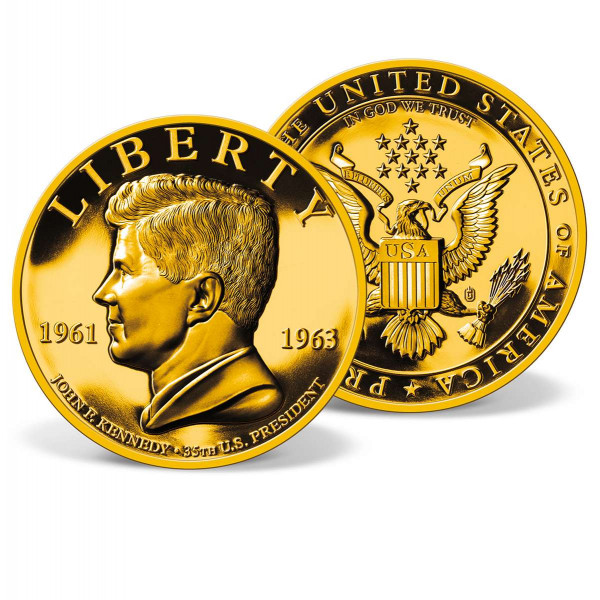 John F. Kennedy High-relief Commemorative Coin US_1701951_1