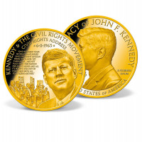 Kennedy and the Civil Rights Movement Commemorative Coin US_2512751_1 Kennedy and the Civil Rights Movement Commemorative Coin US_2512751_1