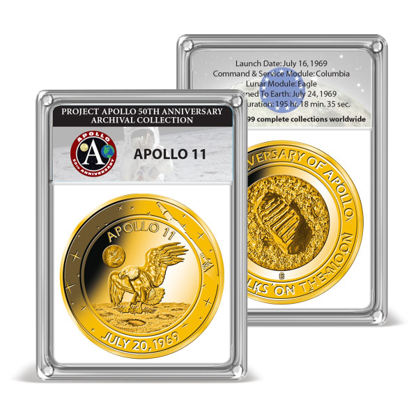 Apollo 11 50th Anniversary Archival Edition Commemorative Coin US_1702315_1