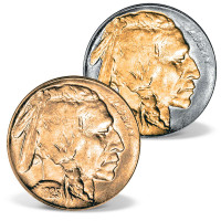 24k Gold-Accented 1935 Buffalo Nickel Set US_2511835_1 24k Gold-Accented 1935 Buffalo Nickel Set US_2511835_1