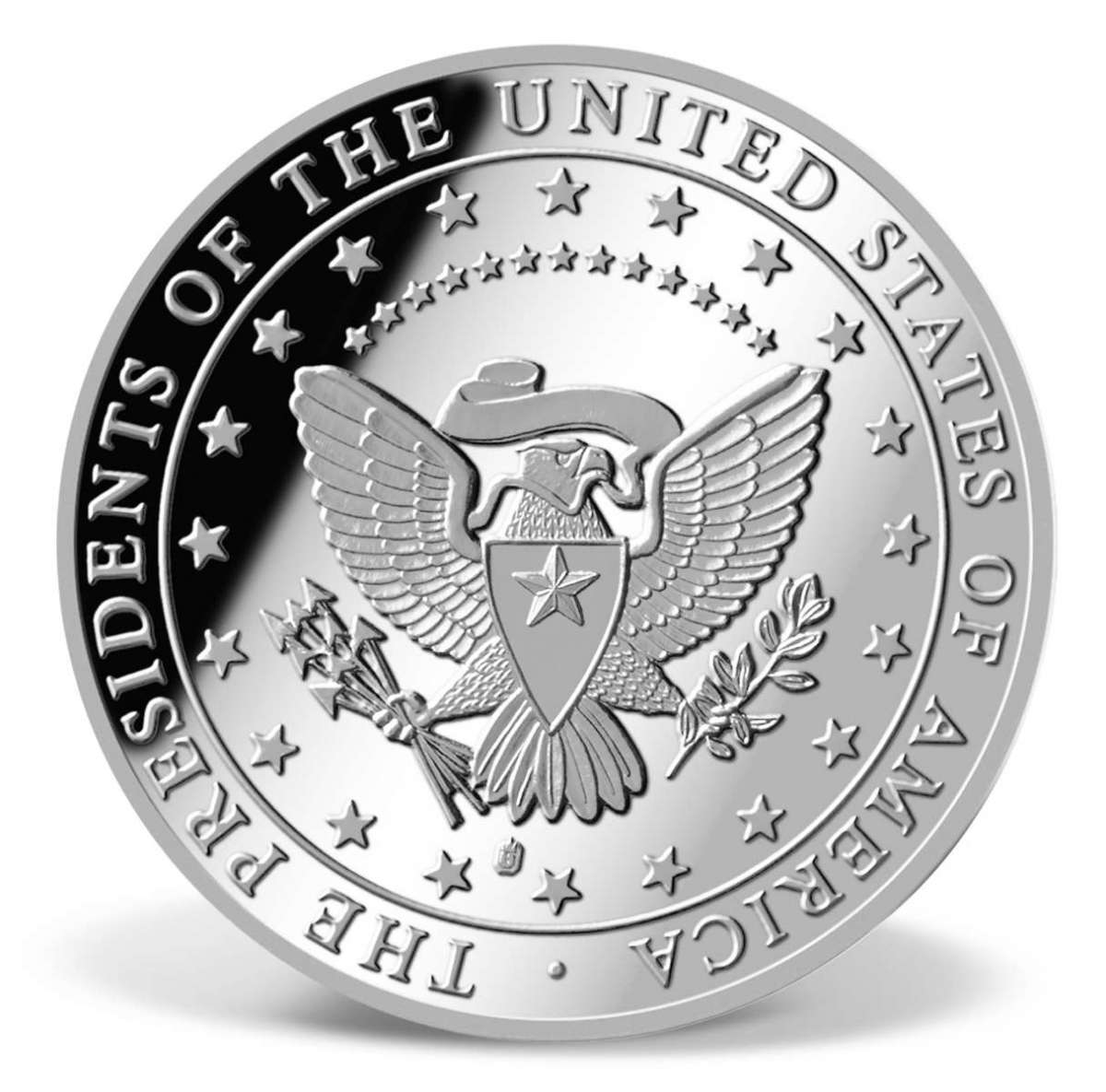 President Donald Trump Commemorative Coin SilverPlated Silver