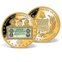T-1 $1,000 Montgomery Note Commemorative Color Coin US_9184082_1 T-1 $1,000 Montgomery Note Commemorative Color Coin US_9184082_1