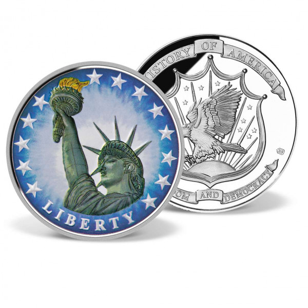 Statue of Liberty Commemorative Color Coin US_8201300_1