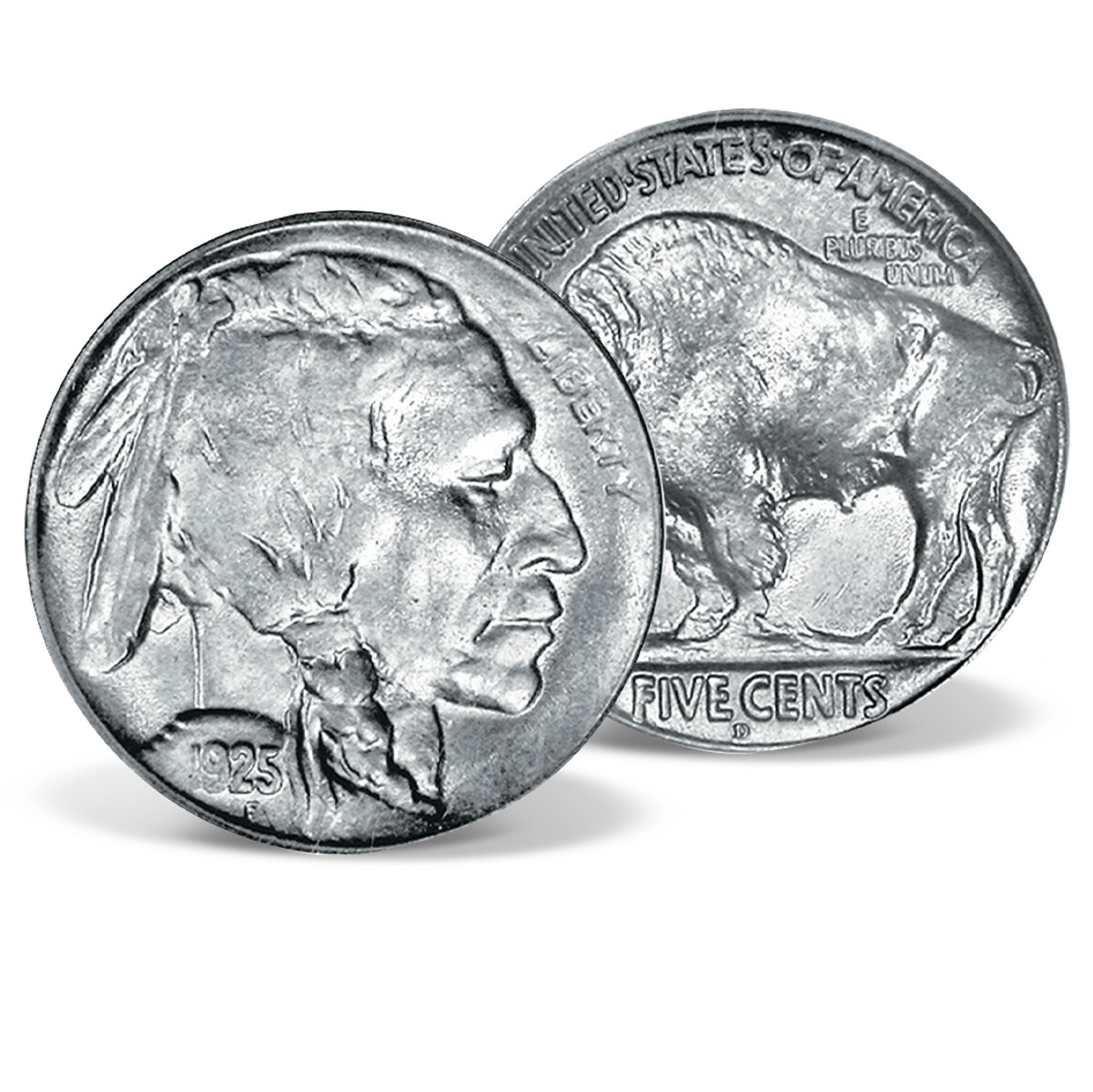 Genuine Buffalo Nickel | Rare | Replicas | U.S. Currency | American Mint, image size:1201x1200